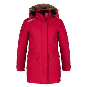 Ultimate - Ladies Cold Weather Parka w/ Detachable Hood - Red with FWS-CF33659