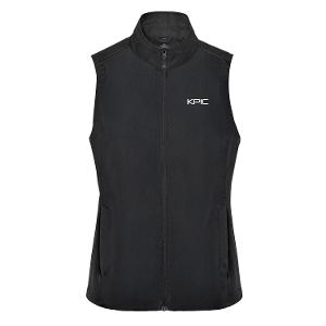 WOMEN'S SIERRA LIGHTWEIGHT VEST- Black with KPIC-CF35019