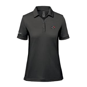 WOMEN'S MONTEREY S/S POLO- GRANITE with CCL-CF35092