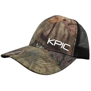URBAN NORTH CAMO / TRUCKER MESH CAP - CAMO with KPIC-CF30243