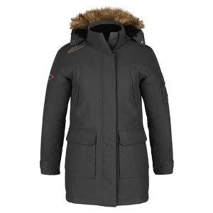 Ultimate - Ladies Cold Weather Parka w/ Detachable Hood - Gunmetal with CCL-CF33566