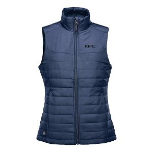 WOMEN'S NAUTILUS QUILTED VEST - NAVY with KPIC-CF31373