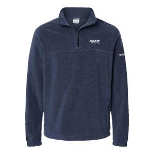 STEENS MOUNTAIN™ HALF ZIP FLEECE PULLOVER - COLLEGIATE NAVY with Major Drilling 3.25"W-CF35347