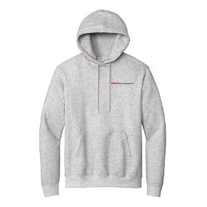 PORT & COMPANY® ESSENTIAL FLEECE PULLOVER HOODED SWEATSHIRT - ASH with MacDon Performance Parts Embroidery-CF31989