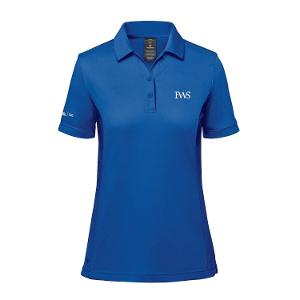 WOMEN'S MONTEREY S/S POLO- ROYAL BLUE with FWS-CF34883