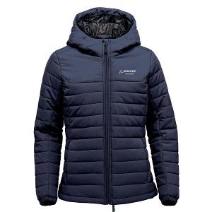 WOMEN'S NAUTILUS QUILTED HOODY - NAVY-CF31594