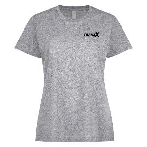 ATC 24EVER™ RING SPUNCOTTON LADIES TEE – SPORT GREY with TransX - 3"W-CF35212