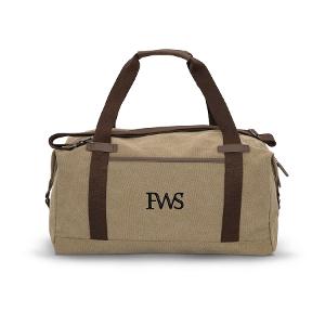KOI® CANVAS DUFFEL - Faded Tan with FWS-CF33662