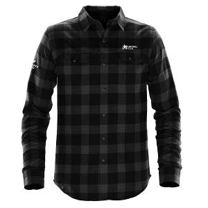 MEN'S LOGAN SNAP FRONT SHIRT - CARBON PLAID with Canterra Seeds - Horizontal -CF33769