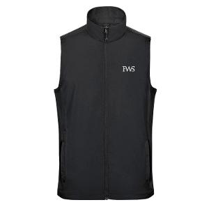 Men's Sierra Lightweight Vest- Black with FWS-CF34911