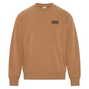 ATC WERK™ HEAVYWEIGHT FLEECE CREWNECK - CARAMEL with KAG Embroidery-CF36881