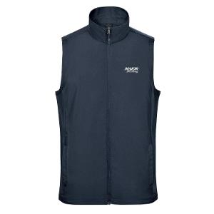 Men's Sierra Lightweight Vest- Navy with Major Drilling 3.25"W-CF35319