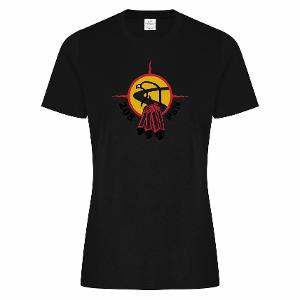 ATC RING SPUN T-SHIRT - LADIES - BLACK with Sigfusson Northern 208 PSN - 2.75 IN-CF34730