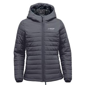 WOMEN'S NAUTILUS QUILTED HOODY - DOLPHIN-CF31596