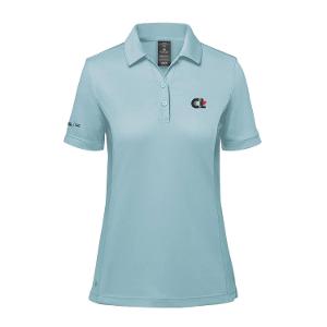 WOMEN'S MONTEREY S/S POLO- CAROLINA BLUE with CCL-CF35090
