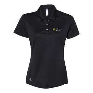 Ladies Adidas Performance Polo – Black with Sigfusson Northern-CF35548