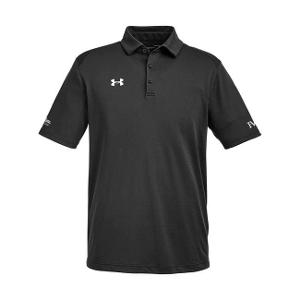 UNDER ARMOUR MEN'S TECH™ POLO - BLACK with FWS-CF30068