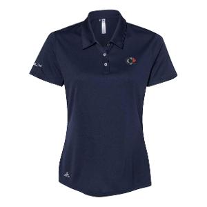 Ladies Adidas Performance Polo – Navy with CCL-CF35131