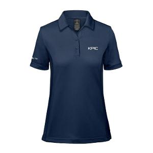 WOMEN'S MONTEREY S/S POLO- NAVY with KPIC-CF34982
