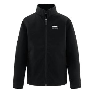 CH™ ESSENTIAL WATER REPELLENT SOFT SHELL YOUTH JACKET - BLACK with KAG Embroidery-CF33989