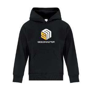 ATC™ EVERYDAY FLEECE YOUTH HOODIE- BLACK with SeedMaster - Medium -CF36601