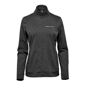 WOMEN'S TREELINE PERFORMANCE JACKET - BLACK HTHR with MacDon Performance Parts Embroidery-CF31981