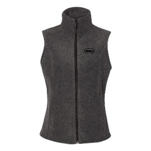 Women’s Benton Springs™ Fleece Vest - Charcoal Heather with Bourgault One Color - 2024-CF34169
