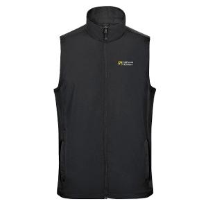 Men's Sierra Lightweight Vest- Black with Sigfusson Northern-CF35566