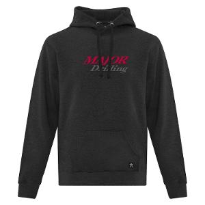 URBAN NORTH PULLOVER HOODY BKHR with Major Drilling- 9 Inches-CF34740