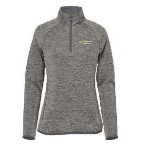WOMEN'S YOSEMITE 1/2 ZIP PULLOVER - GRANITE HEATHER with Sigfusson Northern-CF33198