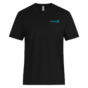ATC 24EVER™ RING SPUNCOTTON TEE – BLACK with TransX - 3"W-CF35205