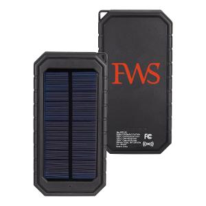 HIGH SIERRA® IPX 5 SOLAR FAST WIRELESS POWER BANK