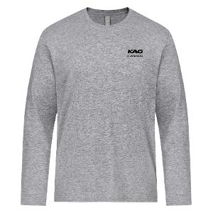 ATC 24EVER™ RING SPUNCOTTON LONG SLEEVE TEE –SPORT GREY with KAG - FusionX-CF34822