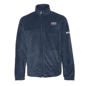 COLUMBIA STEENS MOUNTAIN FULL ZIP 2.0 JACKET - COLLEGIATE NAVY with KAG Embroidery-CF36894