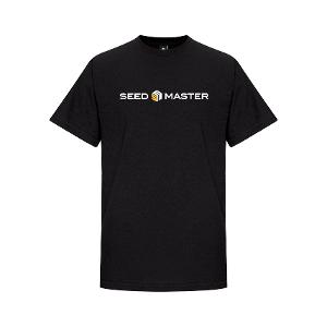 KOI® ELEMENT RING SPUN COTTON YOUTH TEE- Black with SeedMaster - Horizontal -CF36596