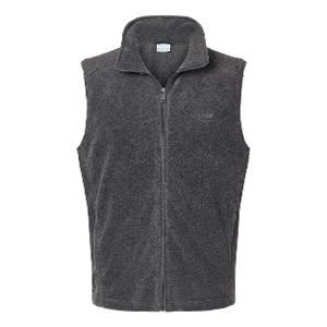 Men's Steens Mountain™ Vest - Charcoal Heather with Major Drilling 3.25"W-CF33880