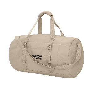 KOI® MATTE QUILTED BARREL DUFFEL 27L - SAHARA with Major Drilling 3.25"W-CF35355