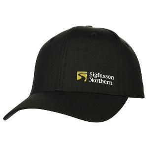 URBAN NORTH RIPSTOP CAP - BLACK with Sigfusson Northern-CF30620