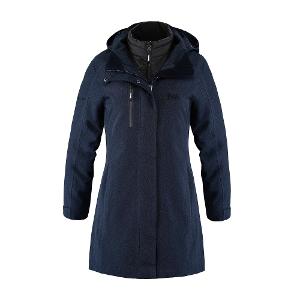 Apex - Ladies 3 in 1 Jacket - Navy with FWS-CF33651