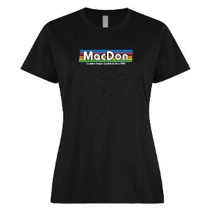 ATC 24EVER™ RING SPUN COTTON LADIES' TEE - BLACK with MacDon Retro-CF36642