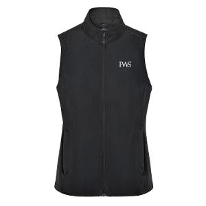 WOMEN'S SIERRA LIGHTWEIGHT VEST- Black with FWS-CF34912