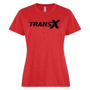 ATC 24EVER™ RING SPUN COTTON LADIES' TEE - RED with TransX 10"W-CF35218