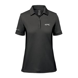 WOMEN'S MONTEREY S/S POLO- GRANITE with KPIC-CF34988