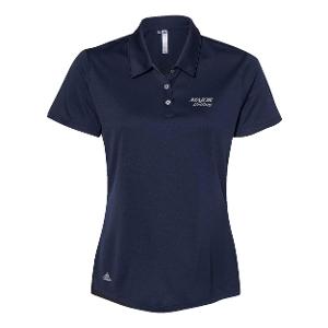 Ladies Adidas Performance Polo – Navy with Major Drilling 3.25"W-CF35333