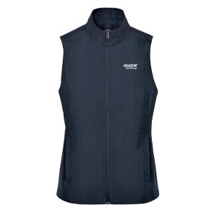 Women's Sierra Lightweight Vest- Navy with Major Drilling 3.25"W-CF35322