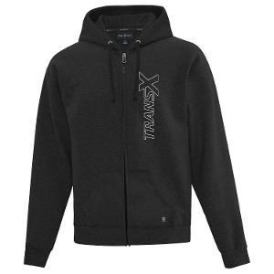 URBAN NORTH FULL ZIP HOODY BKHR with TransX 10"W-CF34386