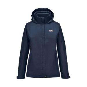 WOMEN'S SIERRA 3-IN-1 JACKET - NAVY with KAG Embroidery-CF36877