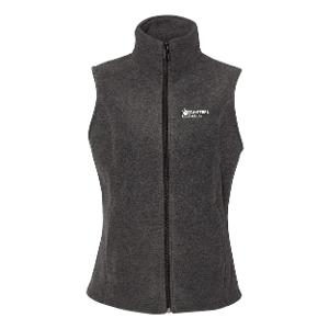 Women’s Benton Springs™ Fleece Vest - Charcoal Heather with Canterra Seeds - Horizontal -CF33796