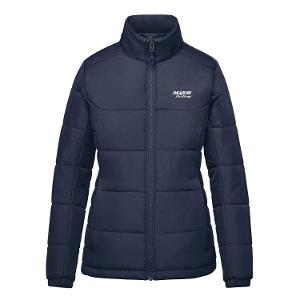 Women's Sierra Thermal Jacket- Navy with Major Drilling 3.25"W-CF35307