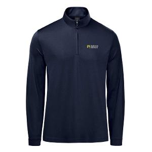 MEN'S MONTEREY 1/4 ZIP PULLOVER - NAVY with Sigfusson Northern-CF35610